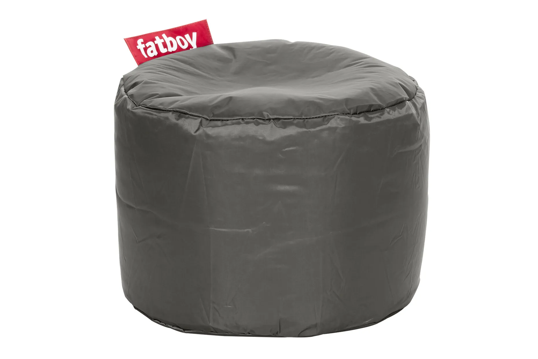 Point Original (Nylon) Pouf d’intérieur, gris, 50x50x35 cm