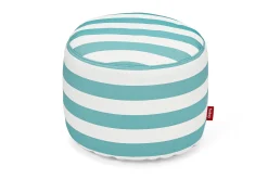 Point Outdoor Pouf d’extérieur, bleu, 50x50x35 cm