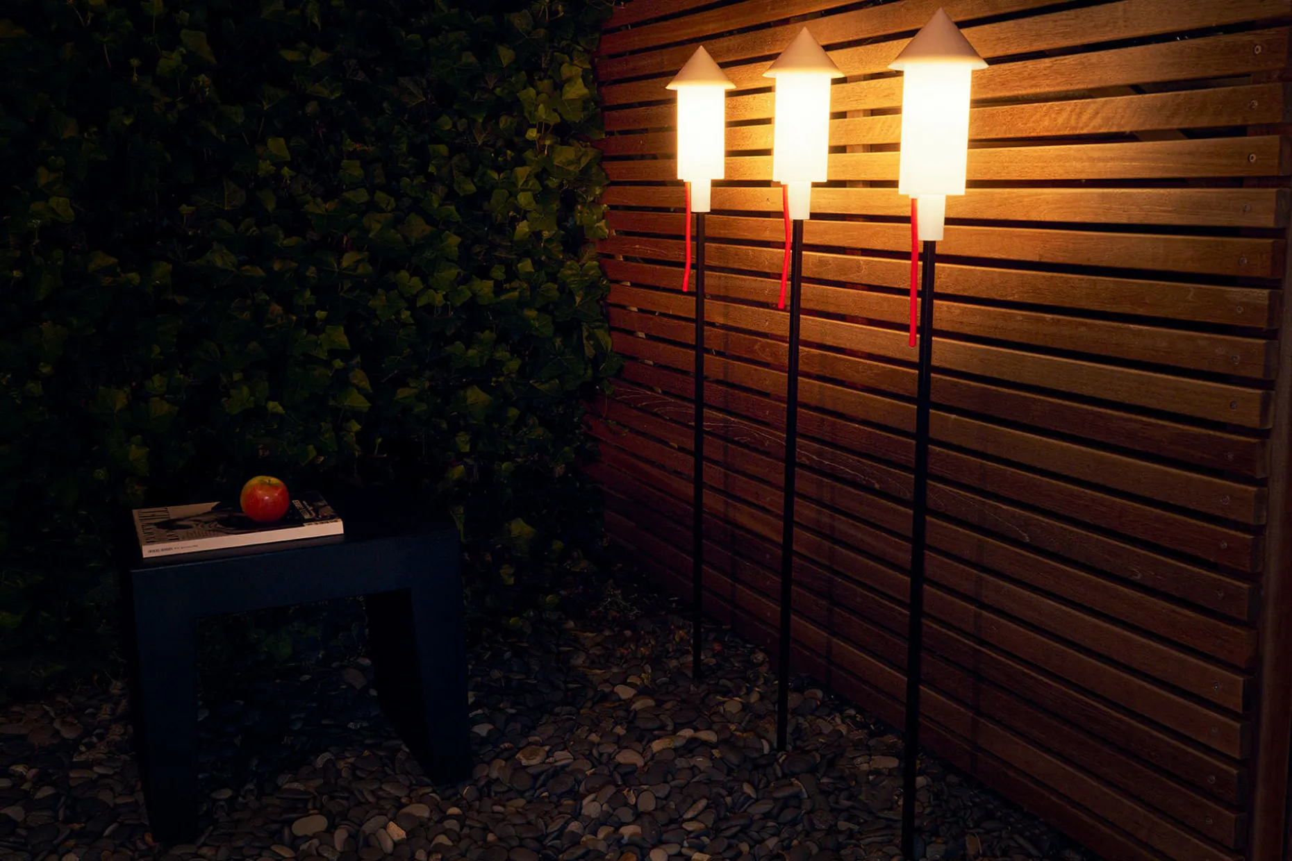 Prêt a Racket Lampe solaire d’extérieur, 13x125 cm