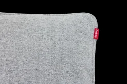Puff Pillow Boucle Coussin décoratif, gris, 65x24 cm