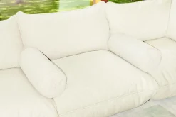 Puff Weave Rolster Pillows Coussin décoratif, 65x24 cm