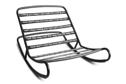 Rock 'n Roll Chaise à bascule, 62x88x129.7 cm