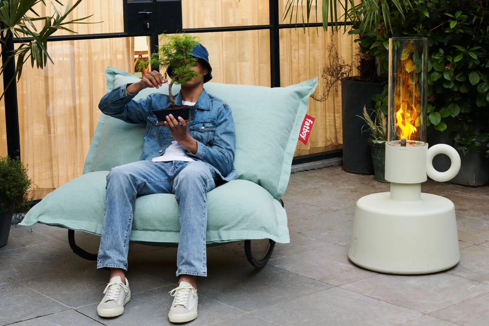 Rock 'n Roll Chaise à bascule, 62x88x129.7 cm