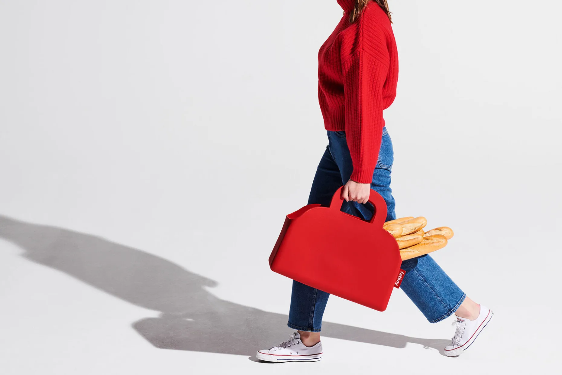 Sjopper-Kees Sac, rouge, 47x17x44 cm