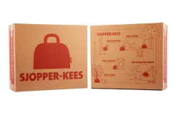 Sjopper-Kees Sac shopping, bleu, 47x17x44 cm