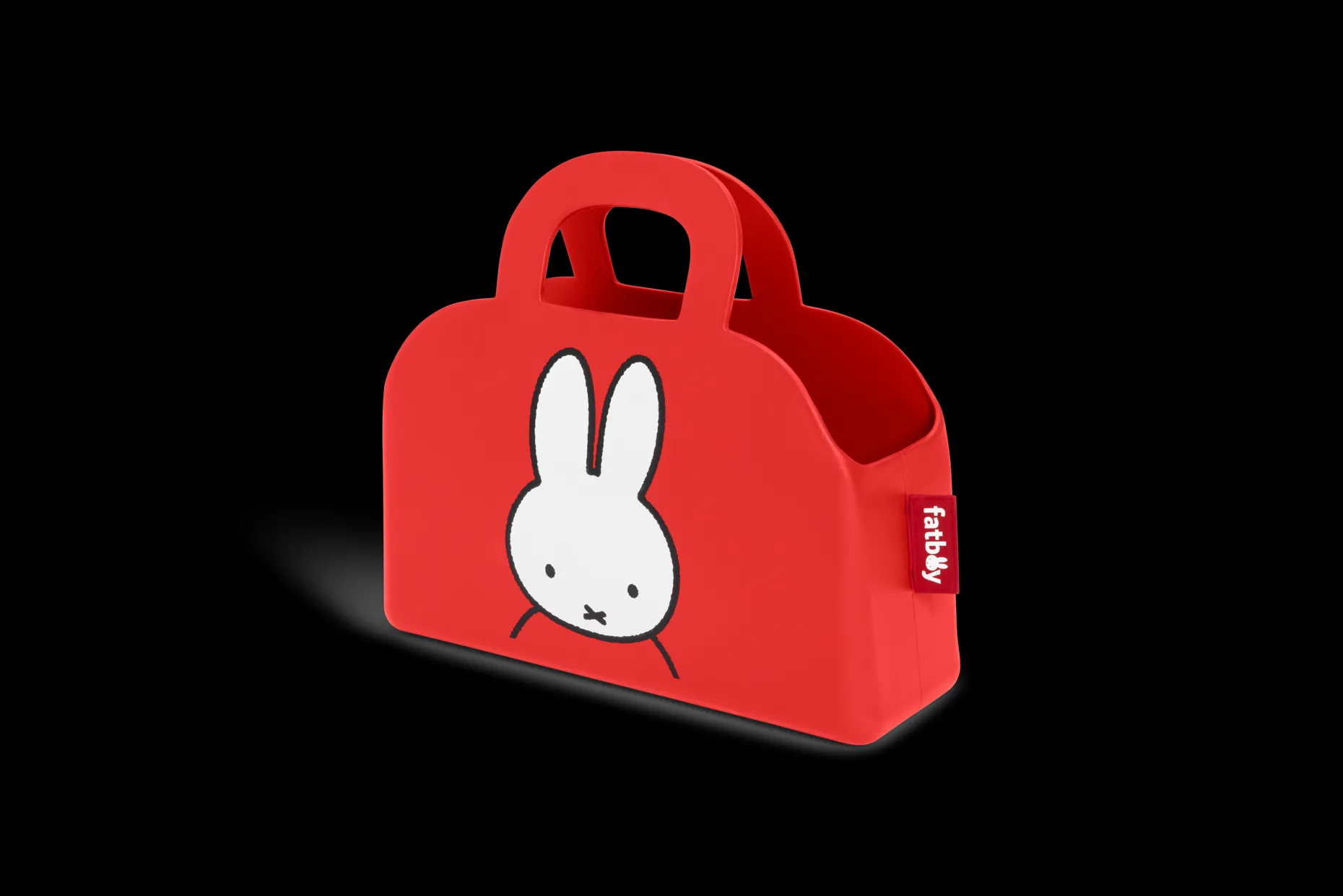 Sjopper-kees x Miffy Sac Miffy, rouge, 47x17x44 cm