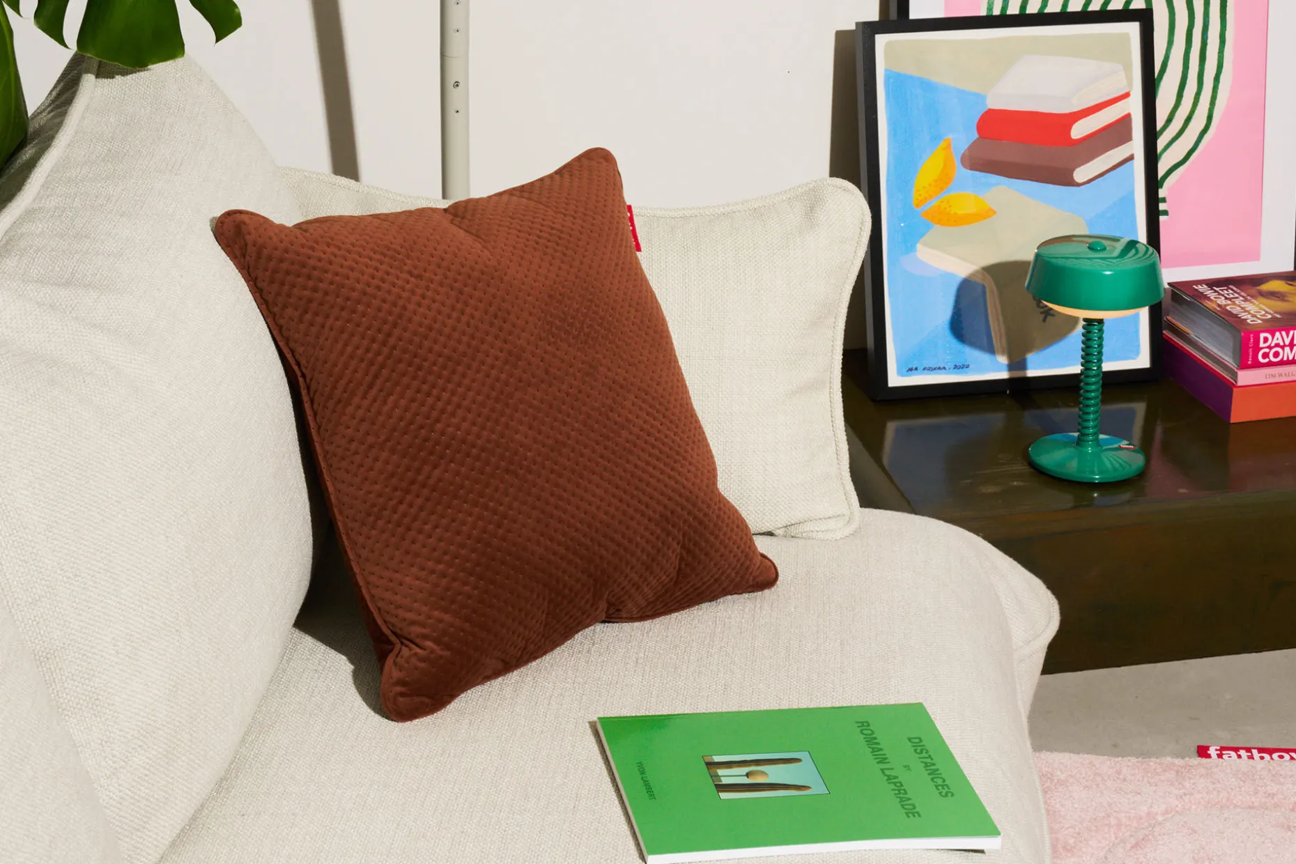 Square Pillow Royal Velvet Coussin décoratif en velours, 50x50 cm