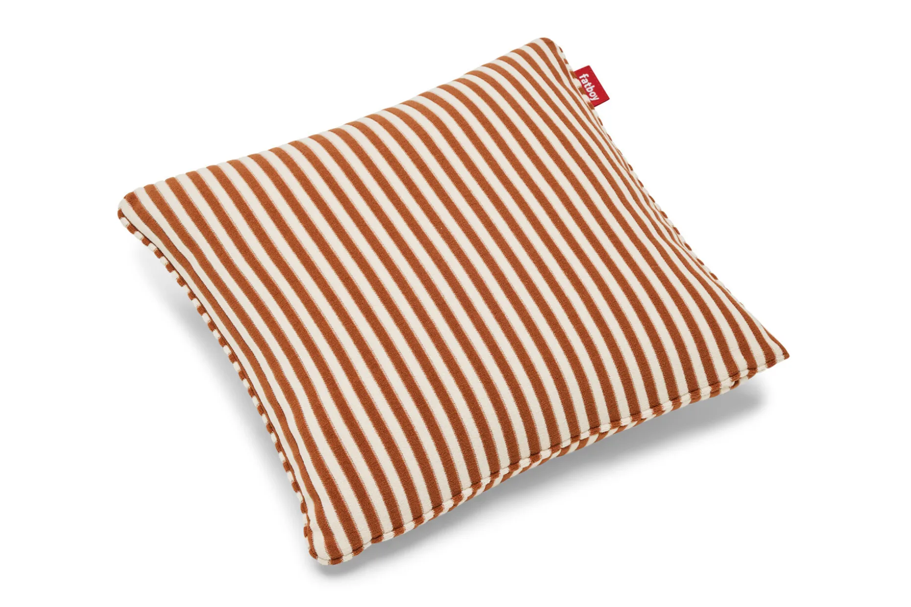 Square Pillow Terry Coussin décoratif, marron, 50x50 cm