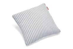Square Pillow Terry Coussin décoratif, bleu, 50x50 cm
