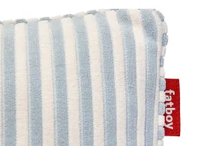 Square Pillow Terry Coussin décoratif, bleu, 50x50 cm