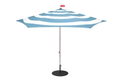 Stripesol + Base Black Parasol avec pied, 350x350x280 cm