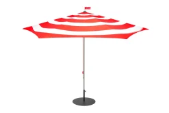 Stripesol + Base Black Parasol avec pied, 350x350x280 cm