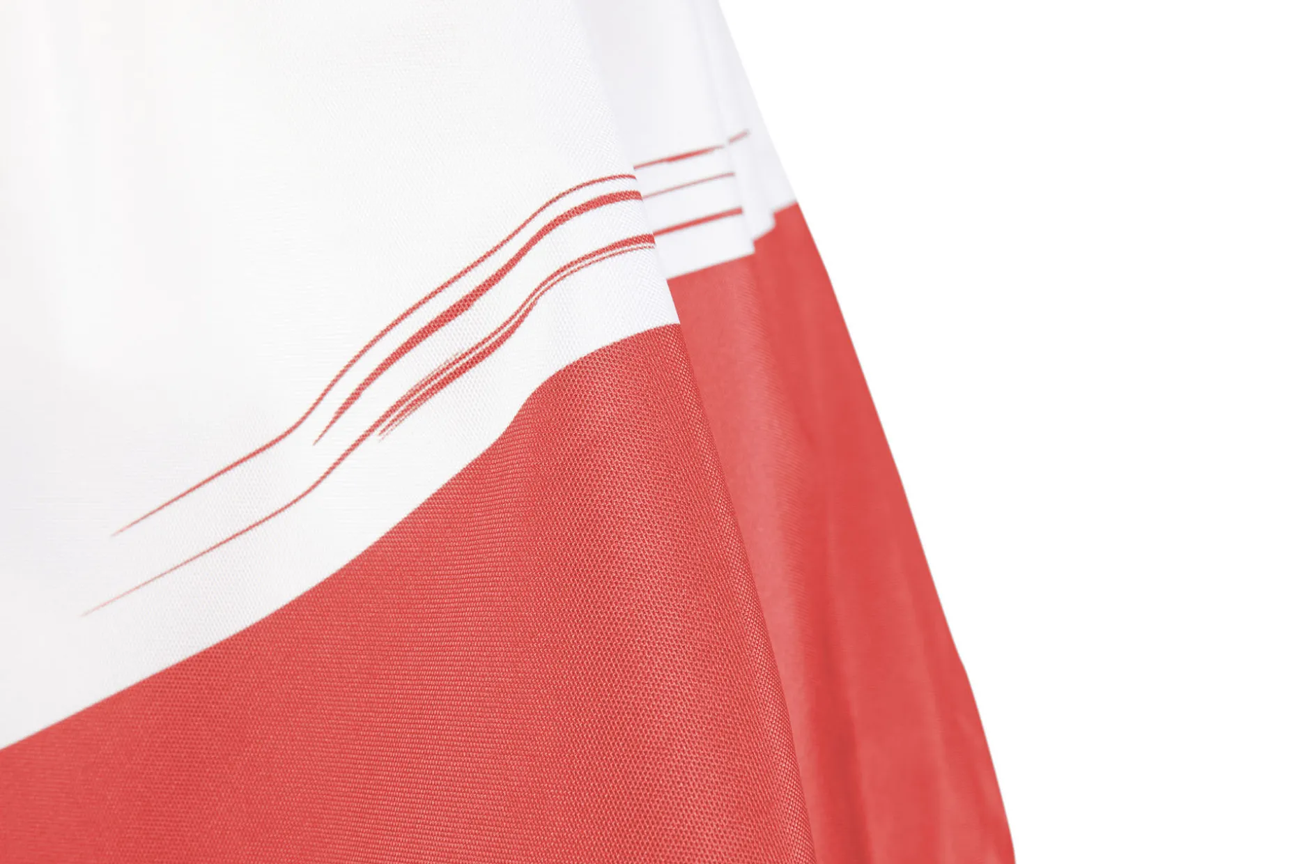 Stripesol 350 cm Parasol, rouge, 350x350x280 cm