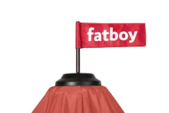 Stripesol 350 cm Parasol, rouge, 350x350x280 cm