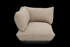 Sumo Corner Seat Boucle Corner Seat, marron, 108x108x90 cm