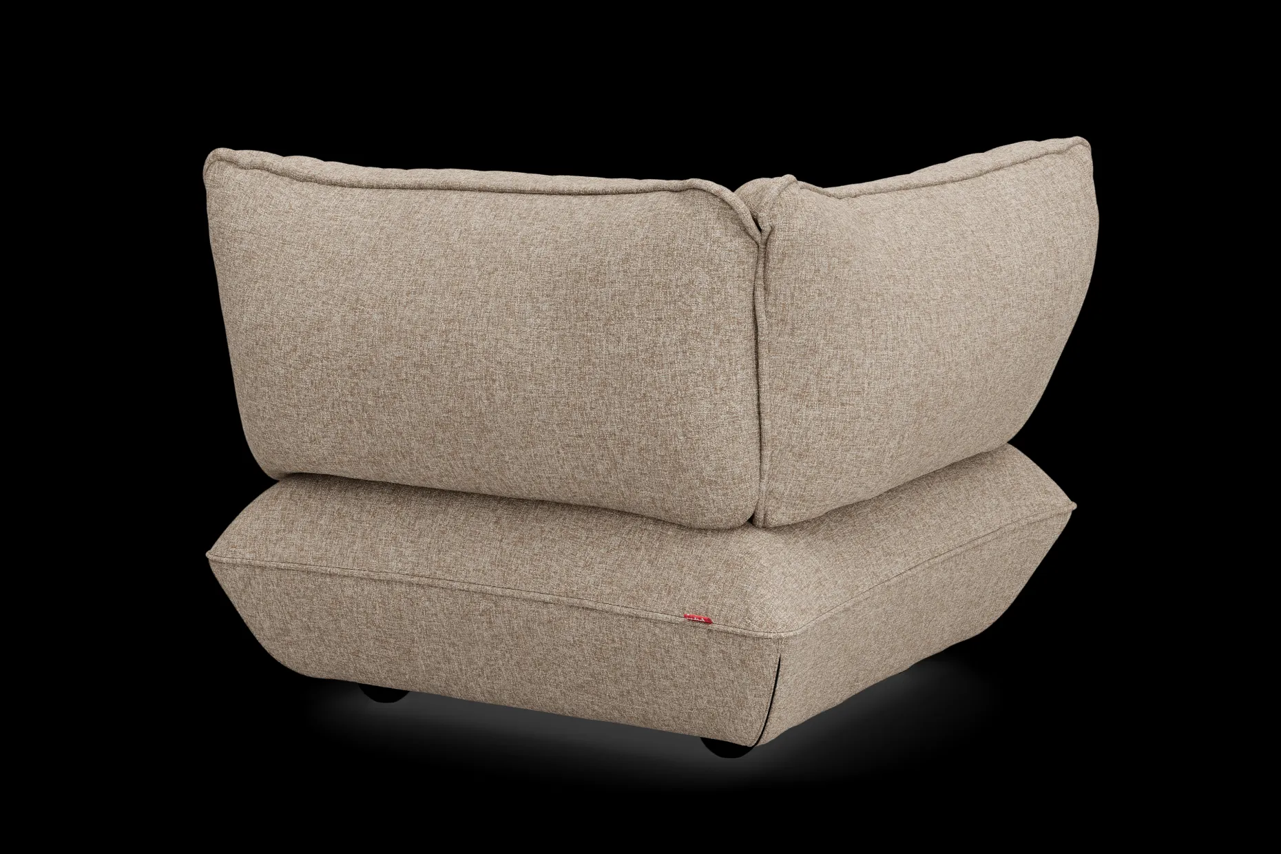 Sumo Corner Seat Boucle Corner Seat, marron, 108x108x90 cm