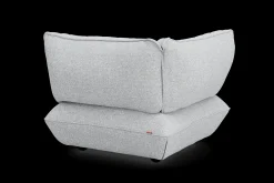 Sumo Corner Seat Boucle Corner Seat, gris, 108x108x90 cm