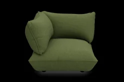 Sumo Corner Seat Boucle Corner Seat, vert, 108x108x90 cm