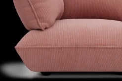 Sumo Corner Seat Left Cord Corner Seat, rose,cm