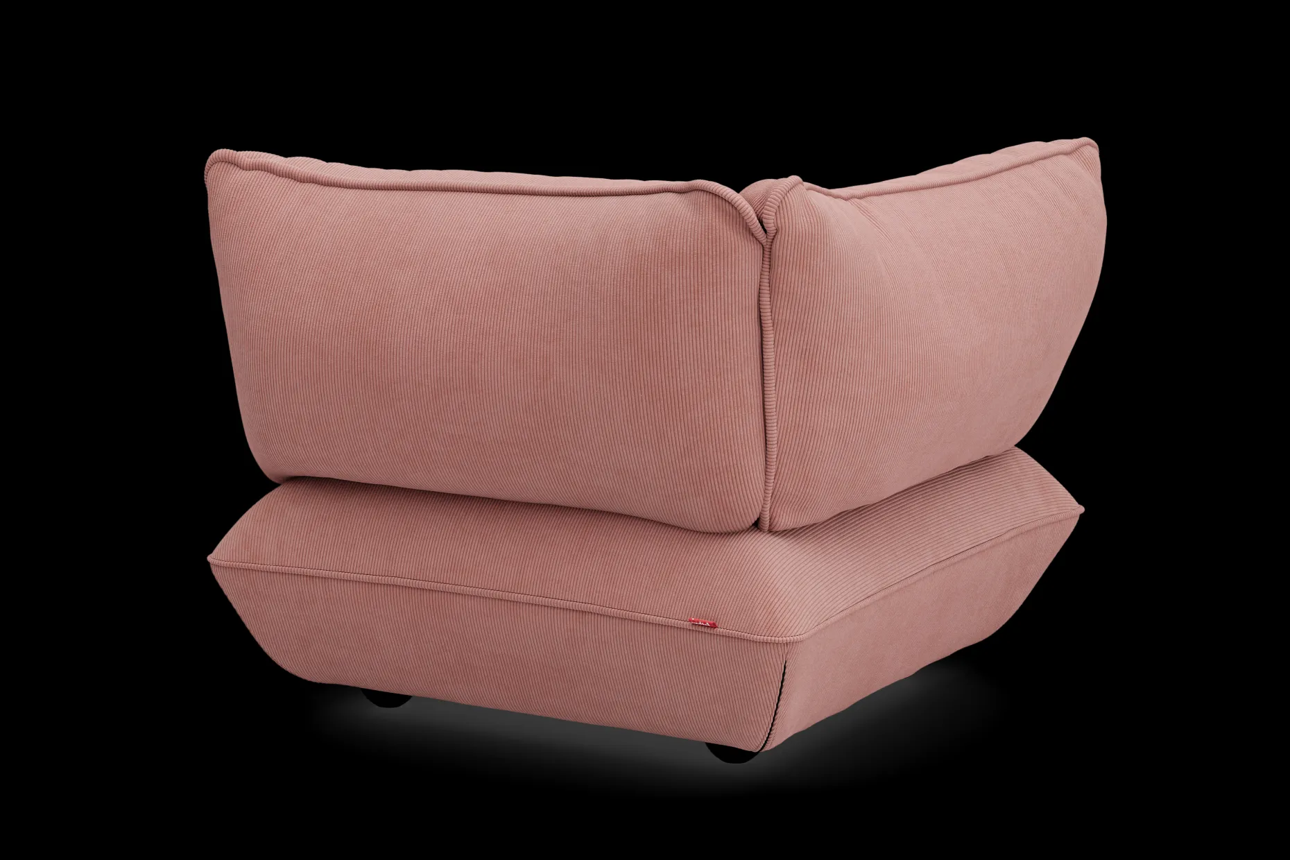 Sumo Corner Seat Left Cord Corner Seat, rose,cm