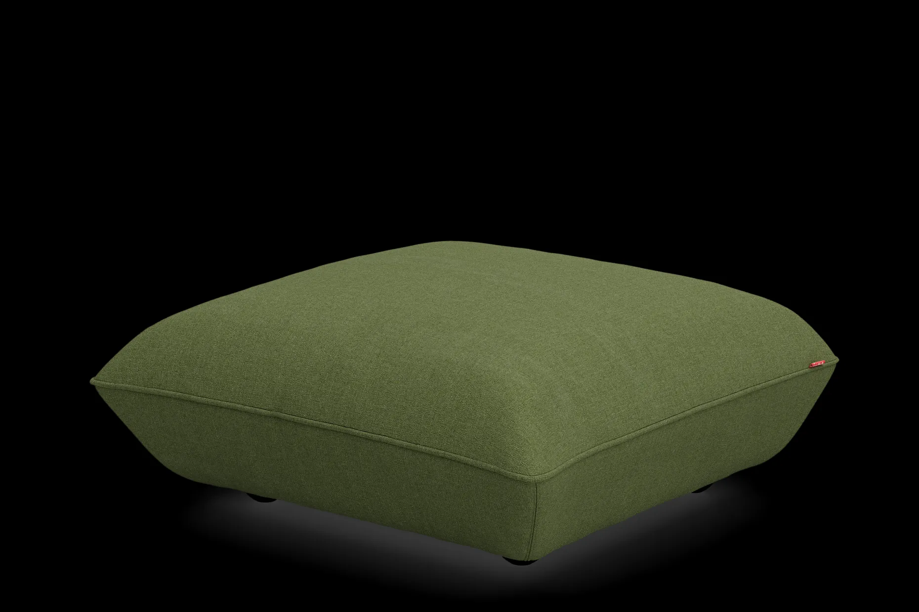 Sumo Hocker Boucle Hocker, vert, 108x108x44 cm