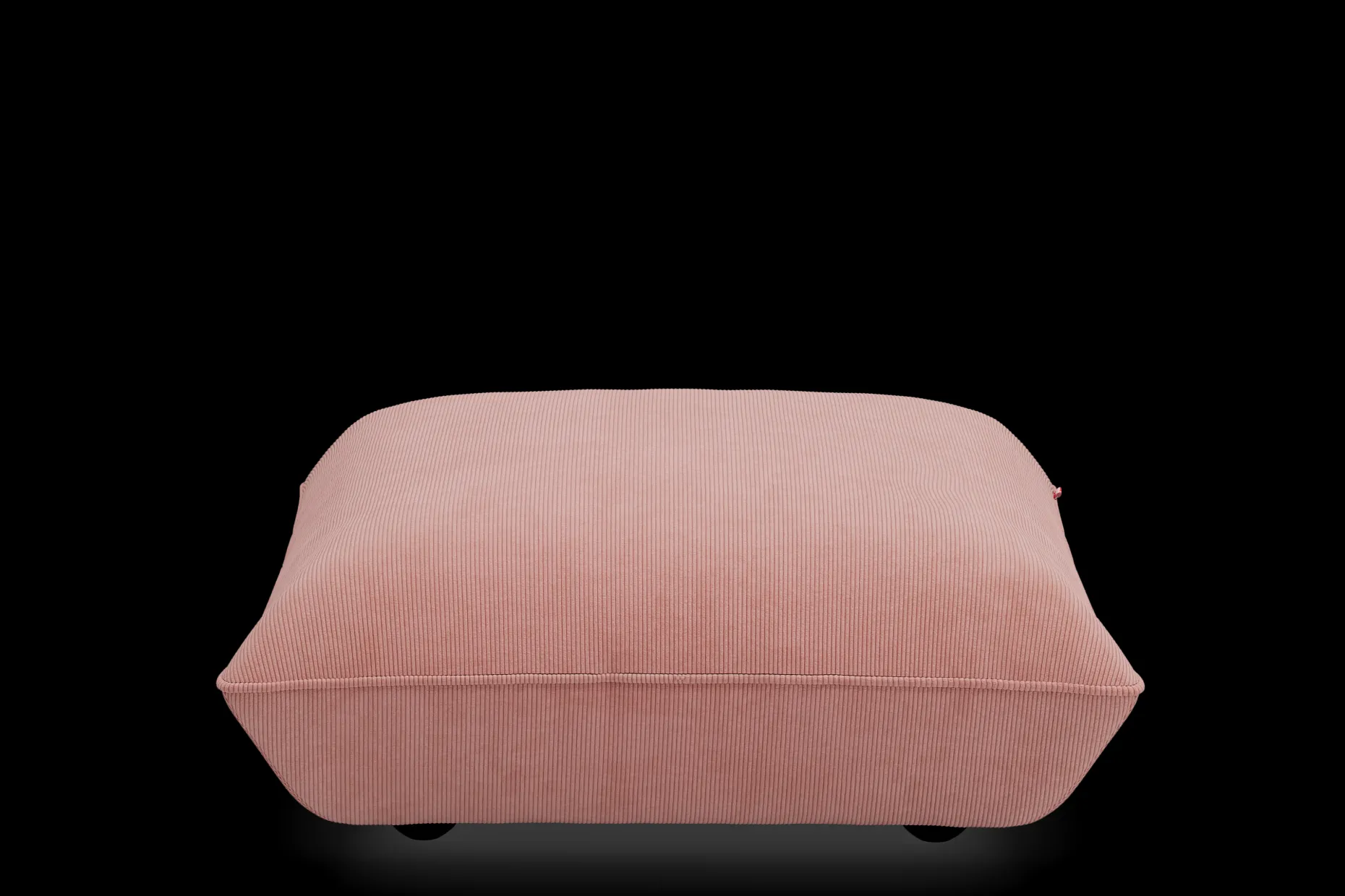 Sumo Hocker Cord Hocker, rose, 108x108x44 cm