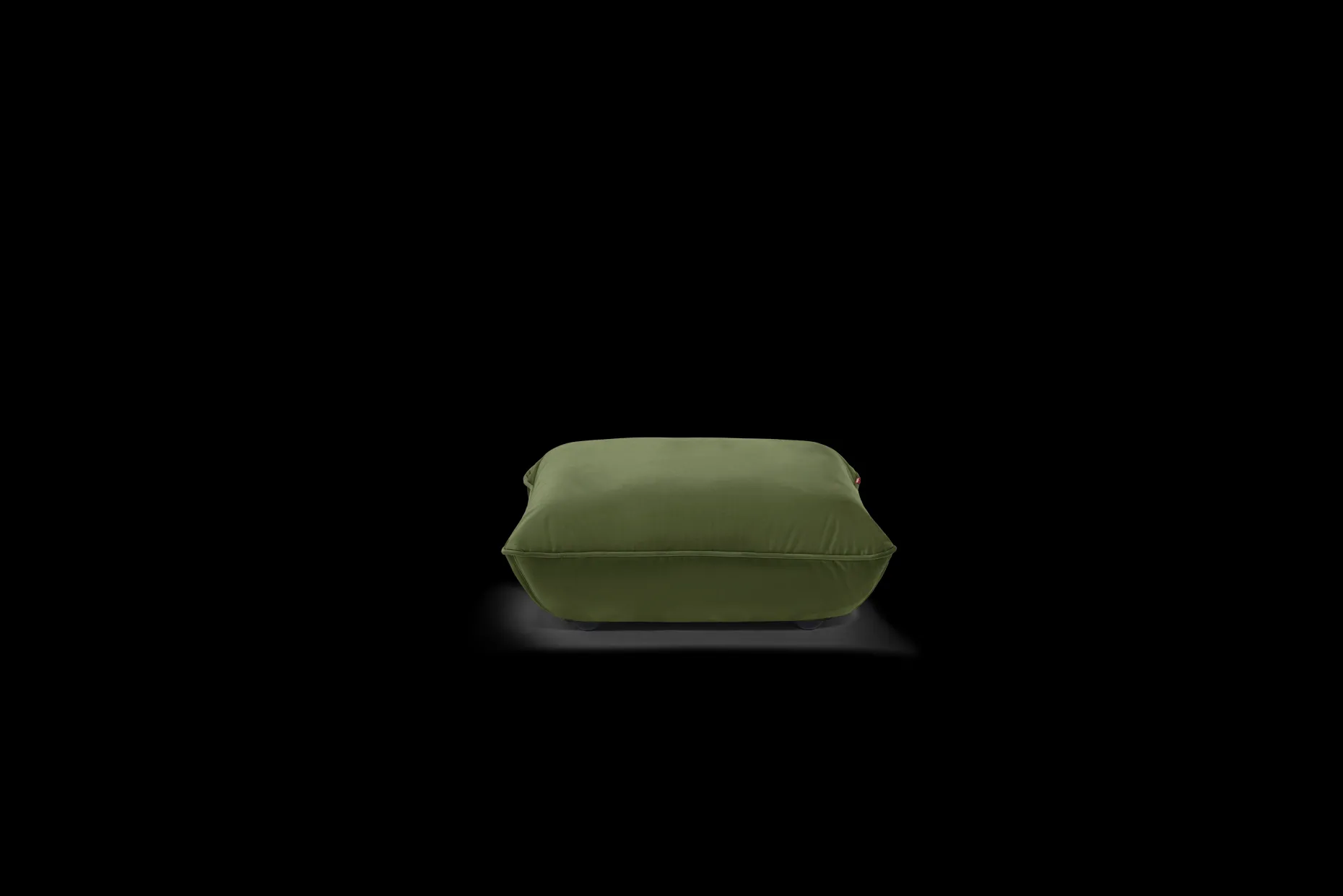 Sumo Hocker Velvet Hocker, vert, 108x108x44 cm