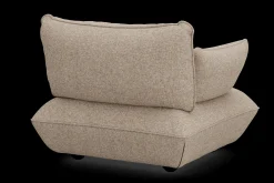 Sumo Loveseat Boucle Light Brown Melange Loveseat, 114x108x90 cm