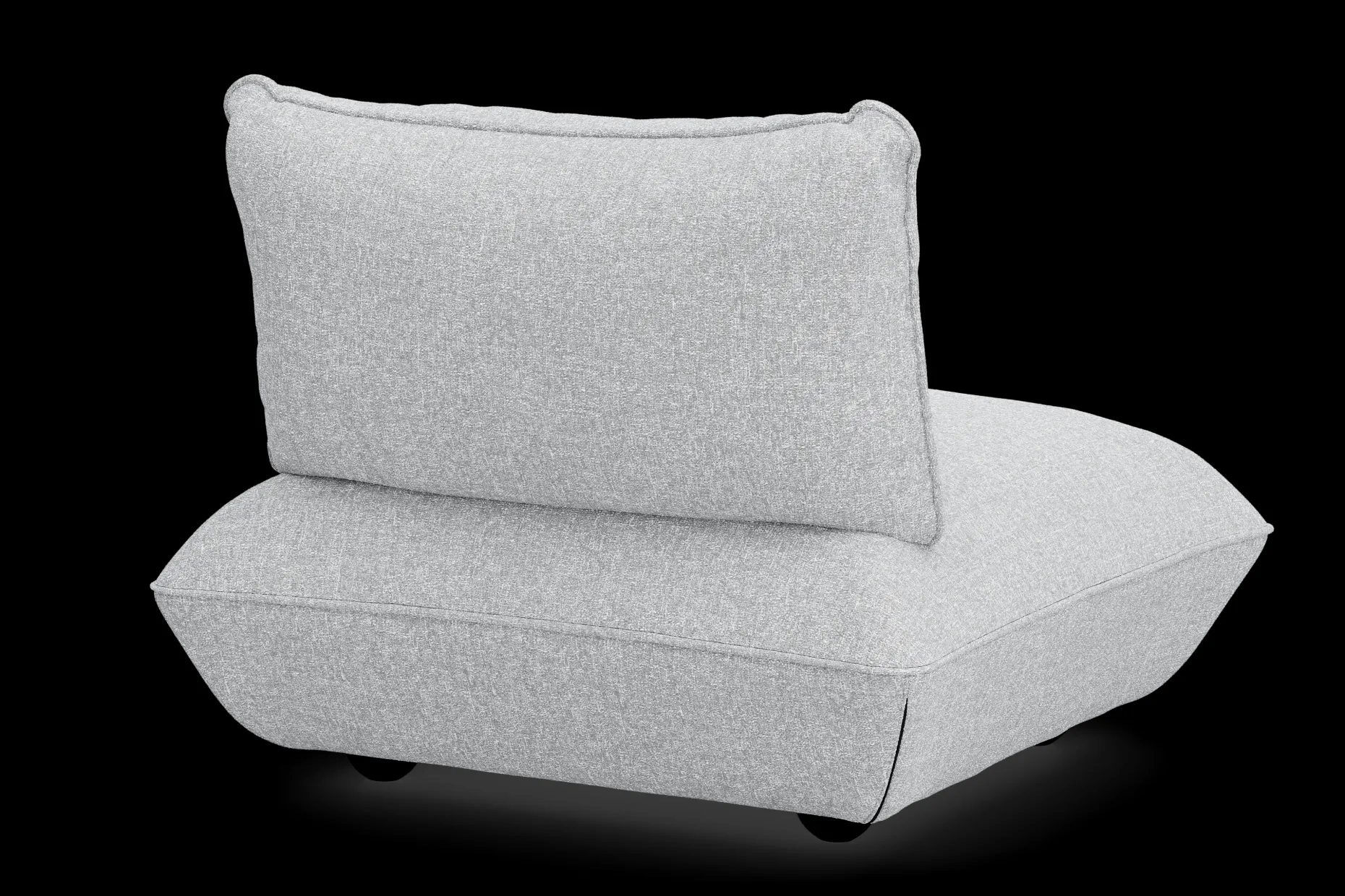 Sumo Seat Boucle Seat, gris, 108x108x90 cm