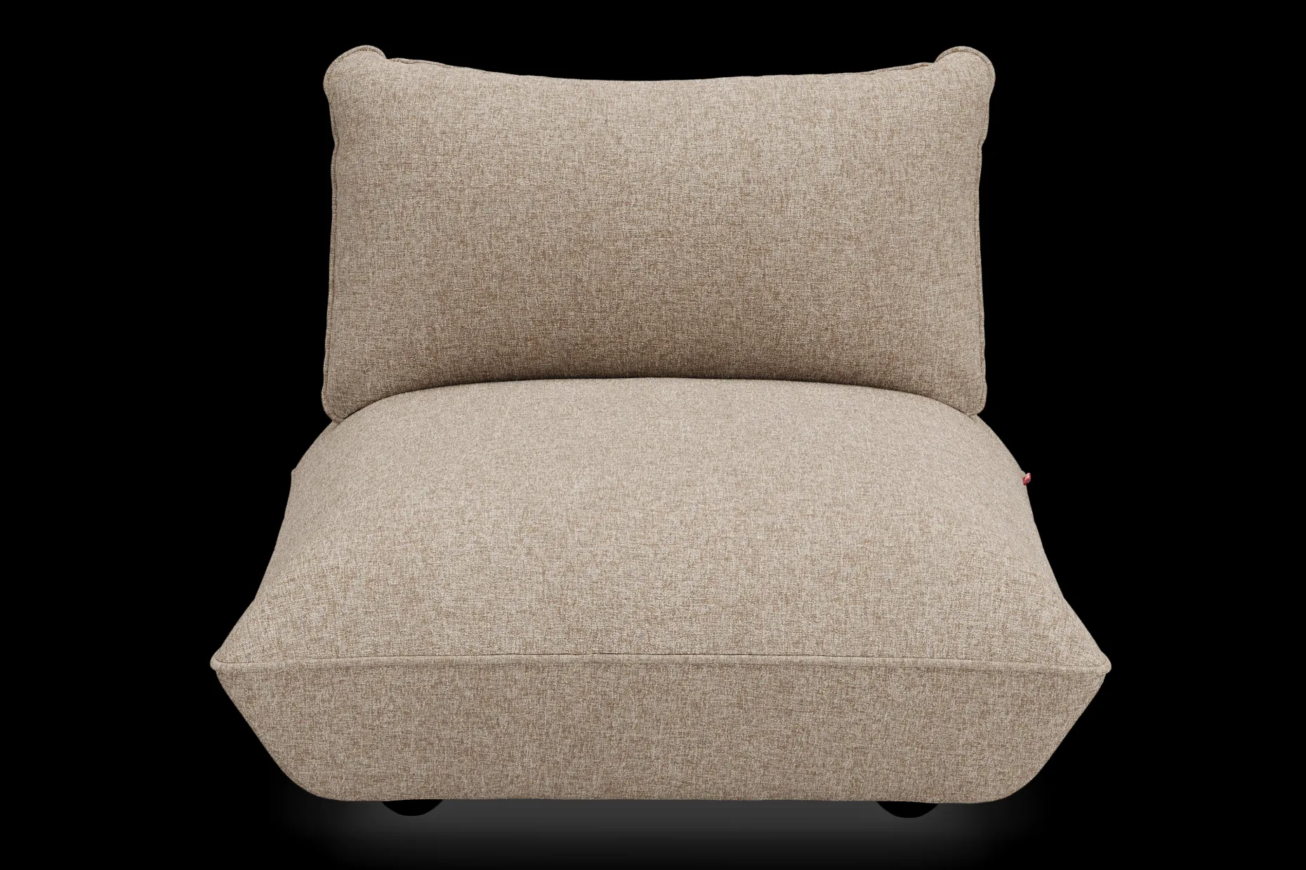 Sumo Seat Boucle Seat, marron, 108x108x90 cm