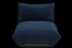 Sumo Seat Cord Seat, bleu, 108x108x90 cm