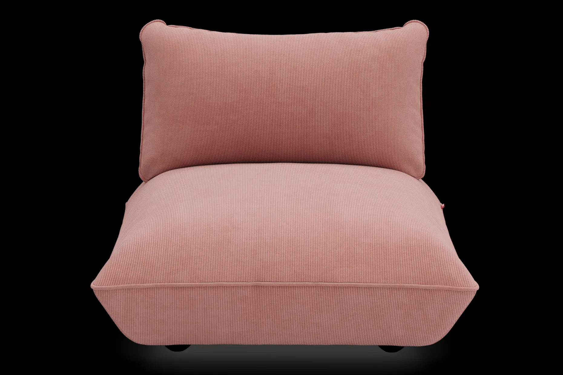 Sumo Seat Cord Seat, rose, 108x108x90 cm
