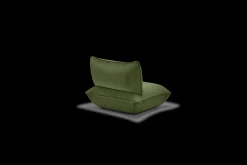Sumo Seat Velvet Seat, vert, 108x108x90 cm