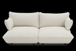 Sumo Sofa Medium Boucle Beige Canapé modulaire d’intérieur, 210.5x108x90 cm