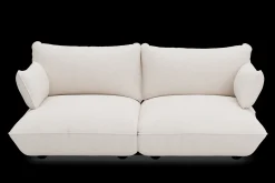 Sumo Sofa Medium Boucle Creme Canapé modulaire d’intérieur, 210.5x108x90 cm