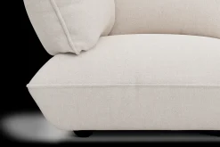 Sumo Sofa Medium Boucle Creme Canapé modulaire d’intérieur, 210.5x108x90 cm