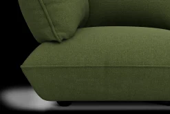 Sumo Sofa Medium Boucle Leaf Green Canapé modulaire d’intérieur, 210.5x108x90 cm