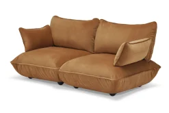 Sumo Sofa Medium Velvet Almond Canapé modulaire d’intérieur, 210.5x108x90 cm