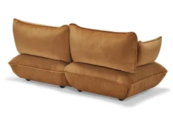 Sumo Sofa Medium Velvet Almond Canapé modulaire d’intérieur, 210.5x108x90 cm