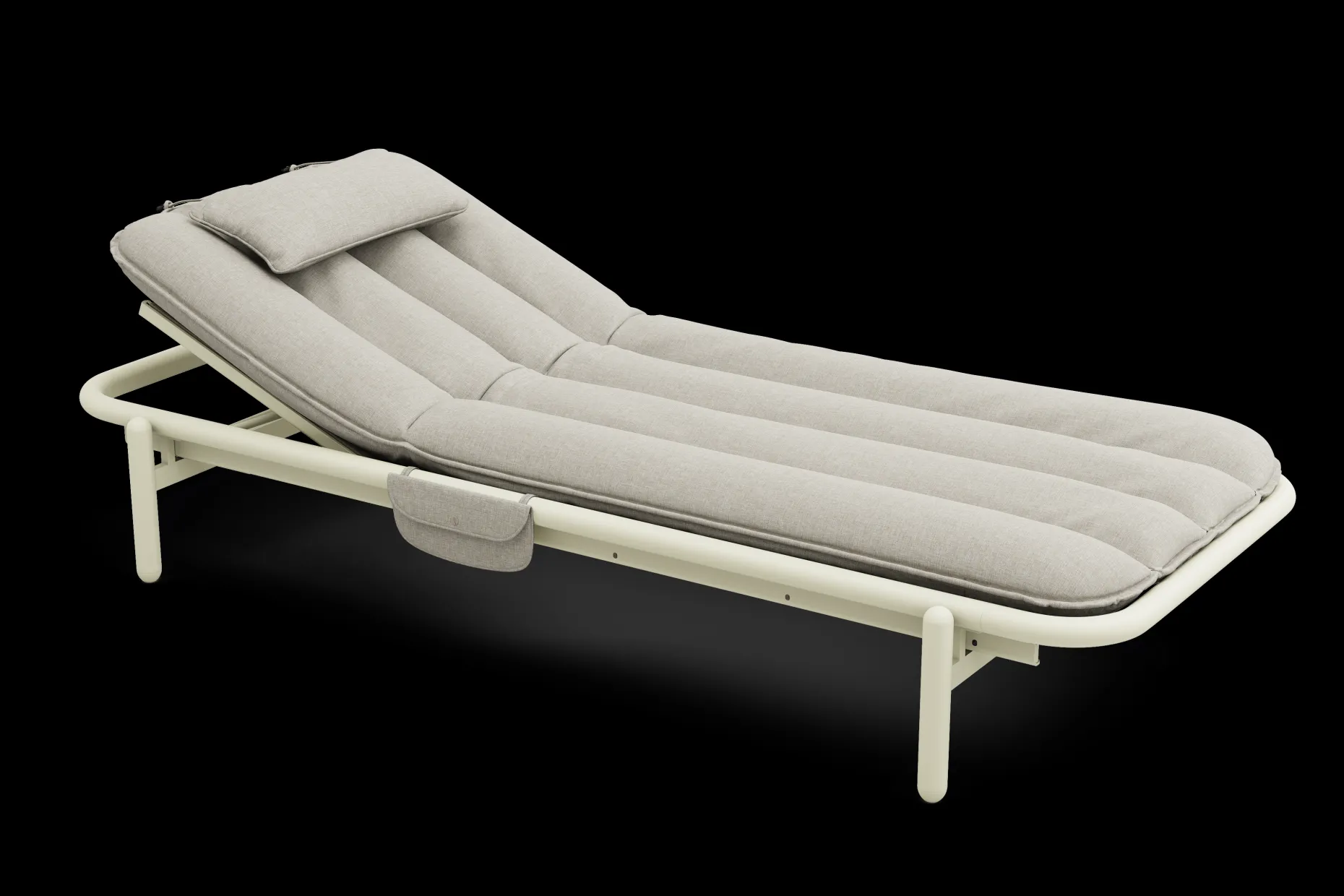 Sunbun Daybed Daybed d’extérieur, beige, 212x97x39 cm