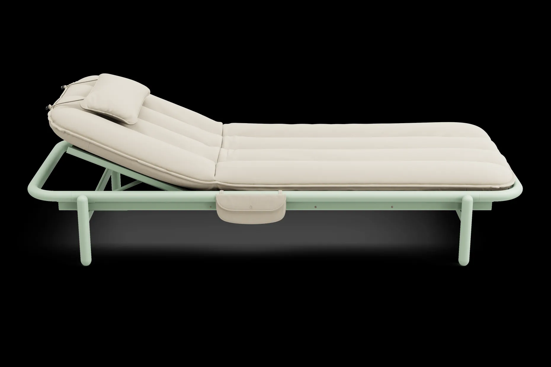 Sunbun Daybed Daybed d’extérieur, beige, 212x97x39 cm