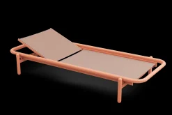 Sunbun Daybed Daybed d’extérieur, marron, 212x97x39 cm
