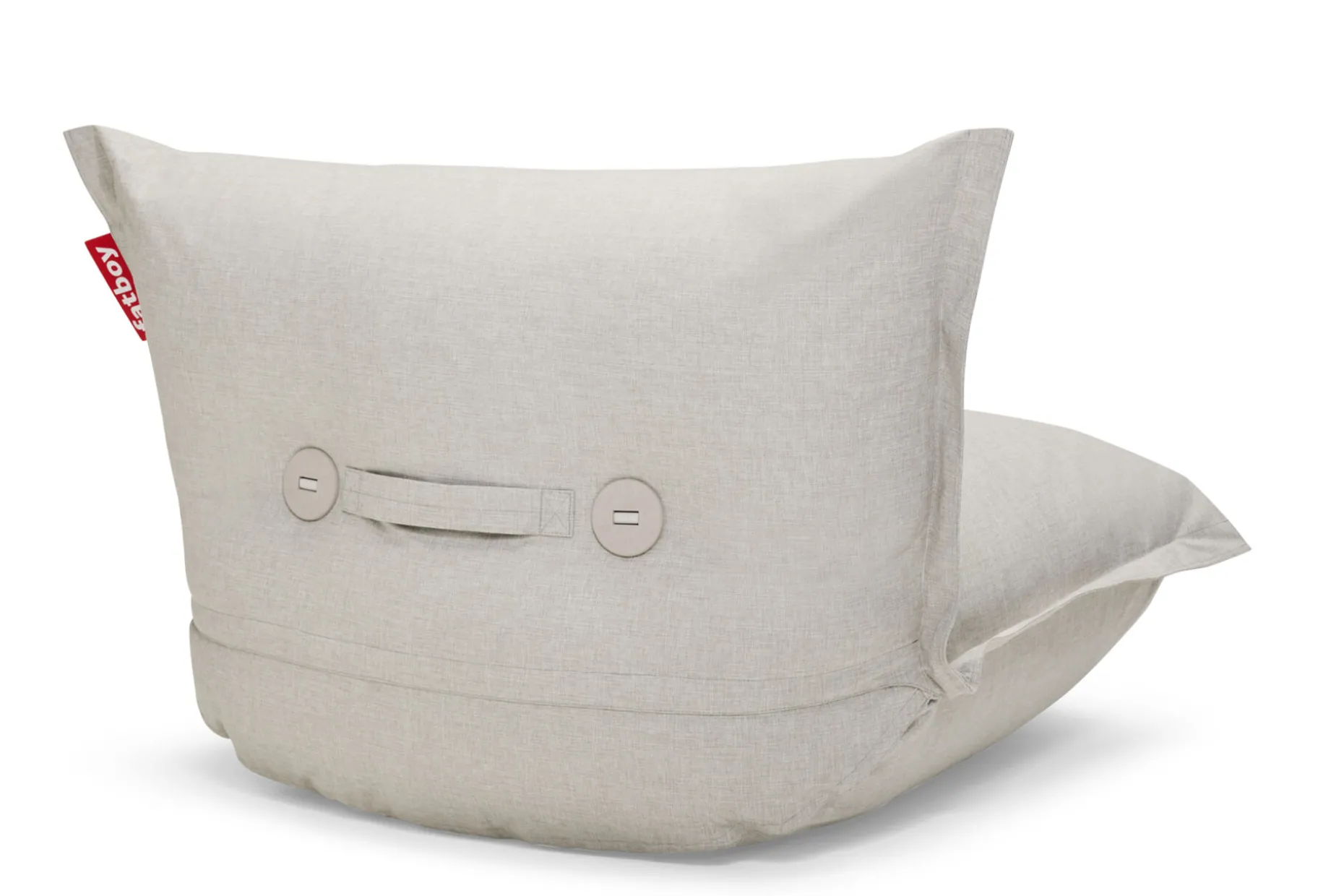 the BonBaron Outdoor Fauteuil lounge d’extérieur, gris, 120x120x75 cm