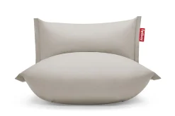 the BonBaron Outdoor Fauteuil lounge d’extérieur, gris, 120x120x75 cm