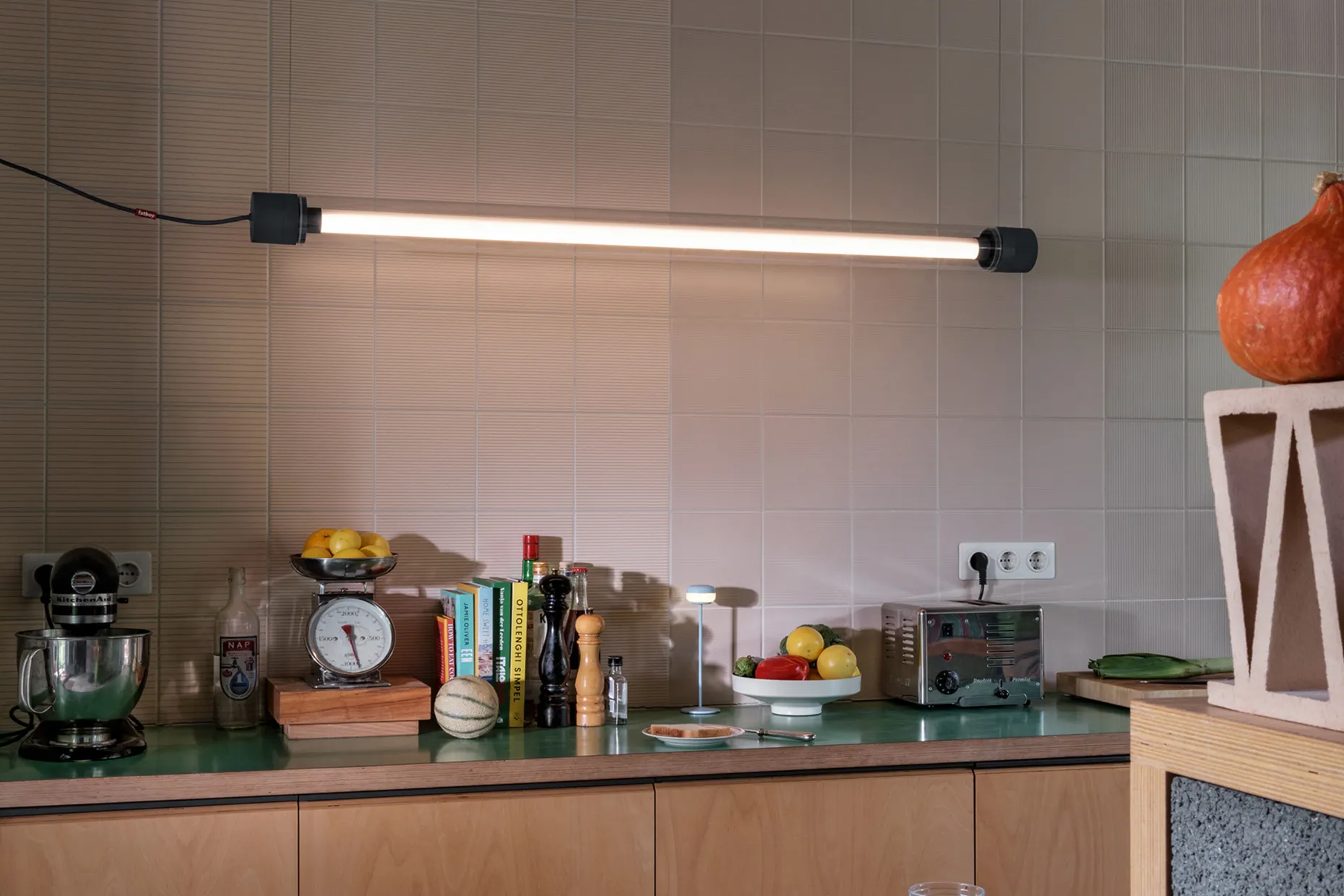 Tjoep Large Suspension, black, 9x150x9 cm