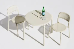 Toní Bistreau Petite table de jardin, beige, 80x80x76 cm