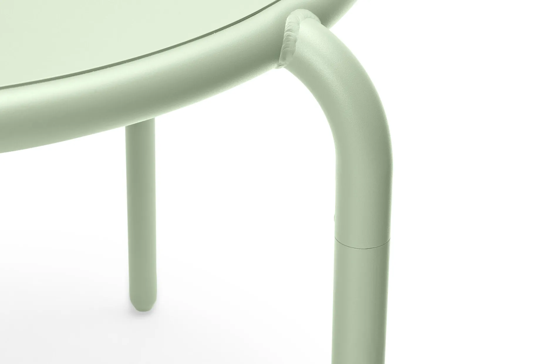 Toní Bistreau Petite table de jardin, vert, 80x80x76 cm