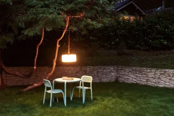 Toní Bistreau Petite table de jardin, vert, 80x80x76 cm