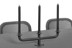 toní Candle Holder Chandelier / Bougier, vert, 46x5.5x16 cm