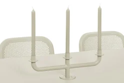 toní Candle Holder Chandelier / Bougier, vert, 46x5.5x16 cm
